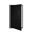 Ver imagem 1 de Porta Pivotante Alumínio Preto Lambril C/puxador 100cm Maxx