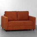 Ver imagem 1 de Sofá-Cama Mira Casal Terracota 1,60m Terracota