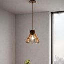 Ver imagem 2 de Kit 4 Pendentes Luminárias de Teto Bivolt Mdf Dital Tiffany Iluminação Decorativa Sala Hall