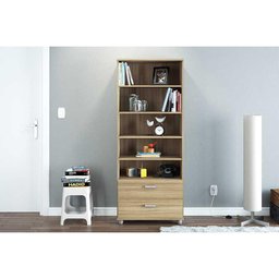 Estante Livramento - Politorno - Castanho - 2