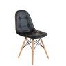 Kit 4 Cadeiras Eames Eiffel Estofada Botonê 130c Cor:preto - 3