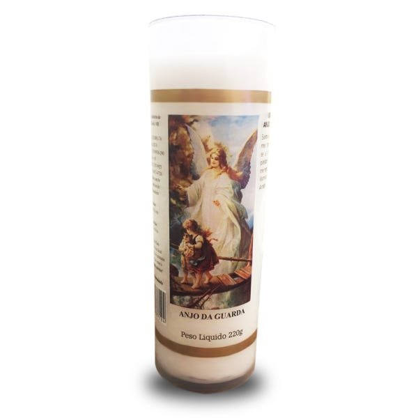 KIT 6 VELAS VOTIVA PVC ANJO DA GUARDA ANJO DE GUARDA - 2