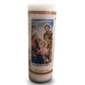 KIT 6 VELA VOTIVA PVC SAGRADA FAMÍLIA - 4
