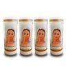 KIT 4 VELA VOTIVA PVC NOSSA SENHORA DA PAZ - 1
