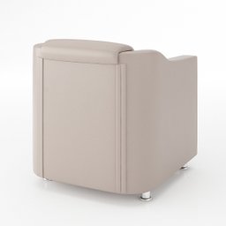 Kit 10 Poltronas Decorativas Consultorio Recepção Sala Cor:Bege - 5