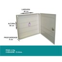 Ver imagem 2 de Porta Chaves - Claviculário - 140 Chaves - J