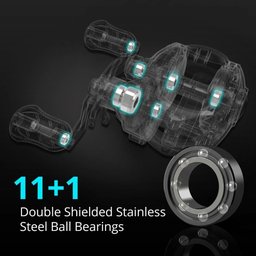 Carretilha Spartacus Plus Kastking 12 Rol. Drag 8kg Direita - 3