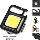 Ver imagem 2 de Mini Lanterna Led Chaveiro Mosquetão Portáti Imã Potente Usb