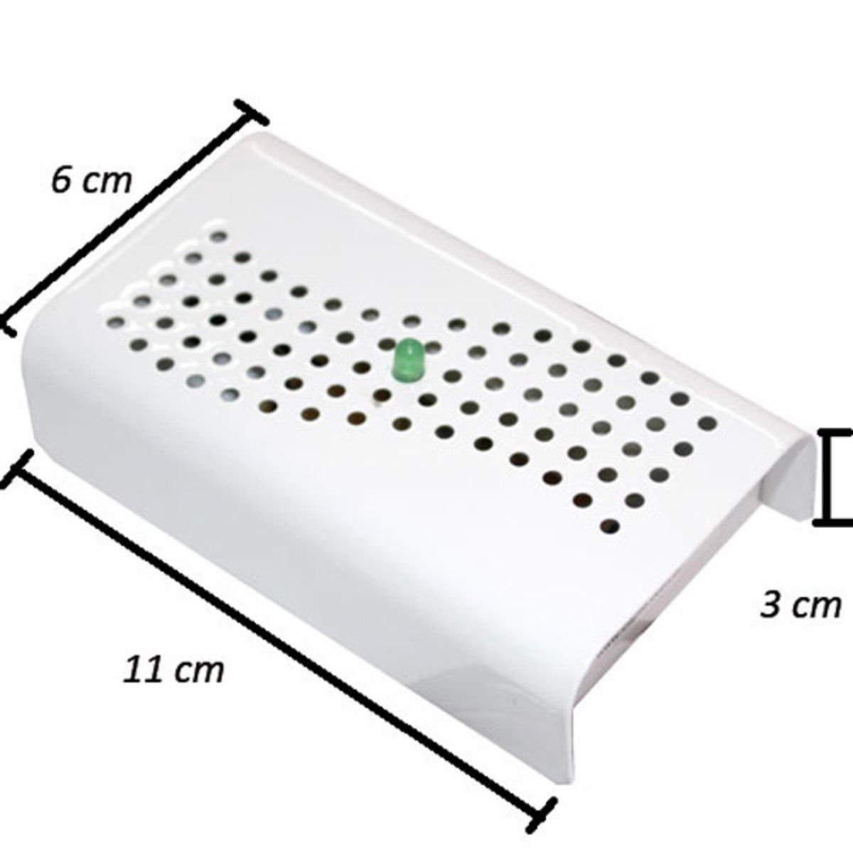 Anti Mofo Eletrônico Desumidificador 110V - Branco 3u Anti Mofo Anti-Ácaro e Fungos - 3