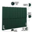 Ver imagem 4 de Cabeceira Cama Box Casal King 195cm Dália W01 Bouclê Verde
