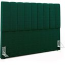 Ver imagem 1 de Cabeceira Cama Box Casal King 195cm Dália W01 Bouclê Verde