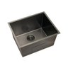 Tanque de Aço Inox 304 Manaxos 54x44 Cm Pingoo.casa - Preto - 1