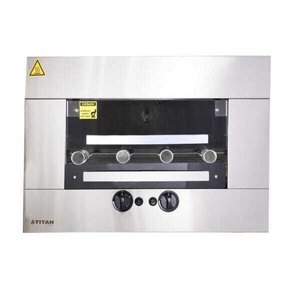Assador a Gás de Embutir 4 Espetos Titan Gás Natural 220V