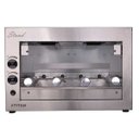 Ver imagem 2 de Churrasqueira A Gás De Bancada 4 Espetos Titan Gás GLP 220V
