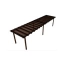 Ver imagem 5 de Cobertura Policarbonato Alveolar 8,00m x 1,50m - Bronze 4mm