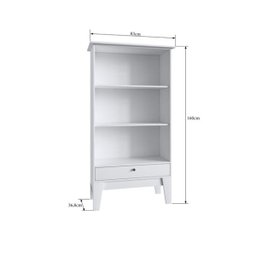 Conjunto Mesa + 4 Cadeiras + Buffet Branco/Preto - Móveis Canção - 8