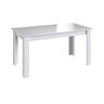 Conjunto Mesa + 4 Cadeiras + Buffet Branco/Preto - Móveis Canção - 3