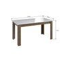 Conjunto Mesa + 4 Cadeiras + Buffet Ameixa/Branco - Móveis Canção - 7