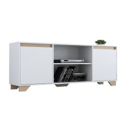 Rack para Tv até 40 Polegadas 2 Portas 2030 Branco/- Quiditá - 1