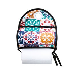 Porta Papel Toalha Suporte Parede para Cozinha Impermeável Azulejo - 3