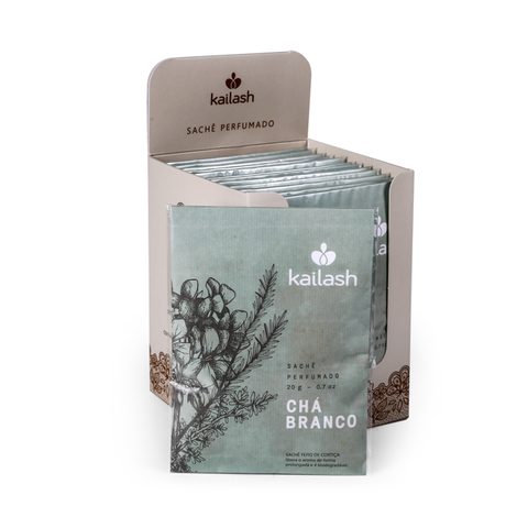 SACHÊ PERFUMADO - CHA BRANCO - 20G Kailash