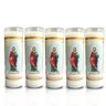 KIT 5 VELA VOTIVA PVC SÃO JUDAS TADEU - 1