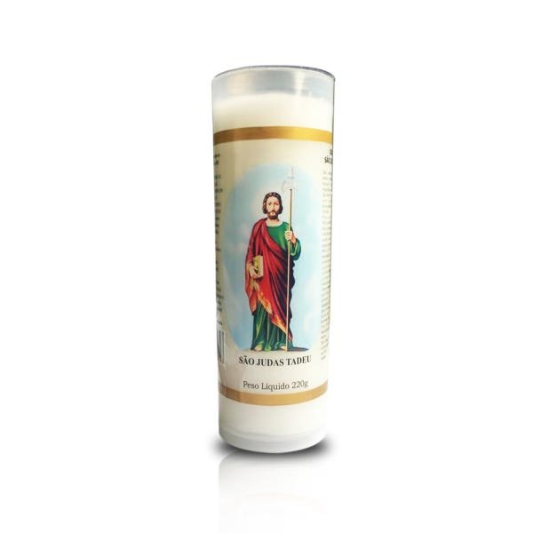 KIT 5 VELA VOTIVA PVC SÃO JUDAS TADEU - 2