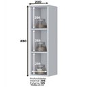 Ver imagem 4 de Armário De Cozinha Nicho 20 Cm Nova York Henn Branco