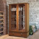 Ver imagem 1 de Cristaleira com Espelho 2 Portas em Vidro 1 Gaveta Ornare Imcal