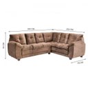 Ver imagem 3 de Sofá de Canto 5 Lugares Genebra Arte Cúbica Estofados