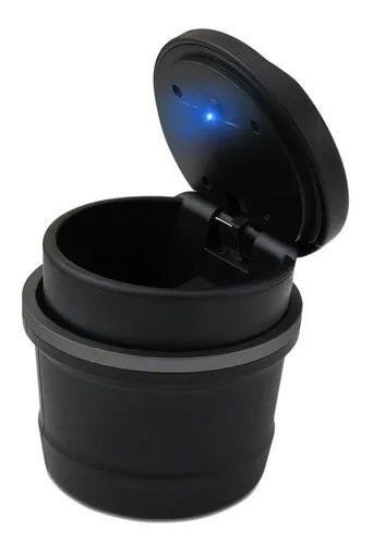 Lixeira Cinzeiro Universal Compativel Com Todos Veiculos led - 2