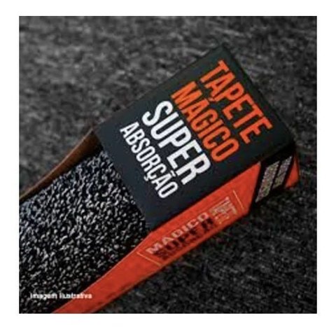 Tapete Mágico 80x50 Super Absorção Poeira e Água Kapazi