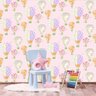 Papel de Parede Balão Rosa Color Infantil - Império Algodão Doce - 190957 - Importado Vinílico - 2