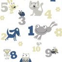 Ver imagem 2 de Papel de Parede Infantil Estampado Bichinhos com Cola Inclusa