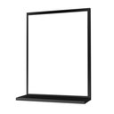 Ver imagem 2 de Espelho para Banheiro Boreal 46 x 35cm Preto com Prateleira