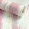 Papel de Parede Infantil Listrado Rosa Vinilico Lavável+ Cola para Aplicação - 3