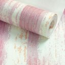 Ver imagem 3 de Papel de Parede Infantil Listrado Rosa Vinilico Lavável+ Cola para Aplicação