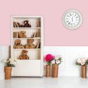 Ver imagem 1 de Papel de Parede Liso Rosa Vinilico Lavável+ Cola para Aplicação