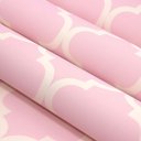 Ver imagem 5 de Papel de Parede Grade Rosa Infantil- Cola Inclusa