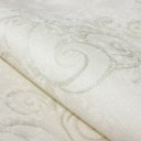 Ver imagem 3 de Papel de Parede Arabesco Off-white Leve Glitter Vinilico Lavável+ Cola para Aplicação