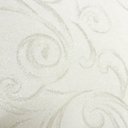 Ver imagem 4 de Papel de Parede Arabesco Off-white Leve Glitter Vinilico Lavável+ Cola para Aplicação