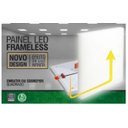Ver imagem 4 de Painel De Led Frameless 32w quadrado 2 em 1 (embutir/sobrepor na mesma peça) 6500K Bivolt Luz