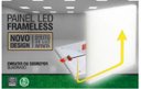 Ver imagem 4 de Painel De Led Frameless 32w quadrado 2 em 1 (embutir/sobrepor na mesma peça) 6500K Bivolt Luz