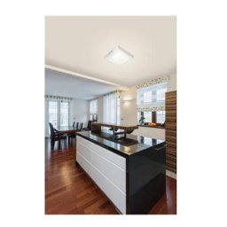 Painel Plafon de LED Quadrado Sobrepor 18W 4000K Bivolt Luz Branco Neutro -Taschibra - 3