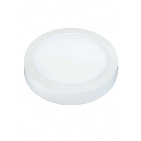 Painel Plafon de LED Redondo Sobrepor 18W 4000K Bivolt Luz Branco Neutro -Taschibra