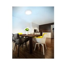 Painel Plafon de LED Redondo Sobrepor 18W 4000K Bivolt Luz Branco Neutro -Taschibra - 3