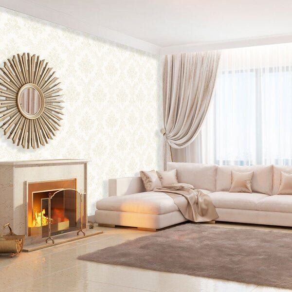 Papel de Parede Colonial Off-white - Império Lord Ii - 880206 - 2