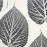 Papel de Parede Folhagem Branco e Preto Vinilico Lavável+ Cola para Aplicação - 2