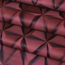 Ver imagem 3 de Papel de Parede 3d Geométrico Vermelho Vinilico Lavável+ Cola para Aplicação