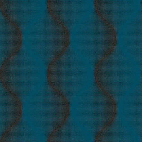 Papel de Parede 3D Ondulado Azul - Império Lord II - 66059 - 1